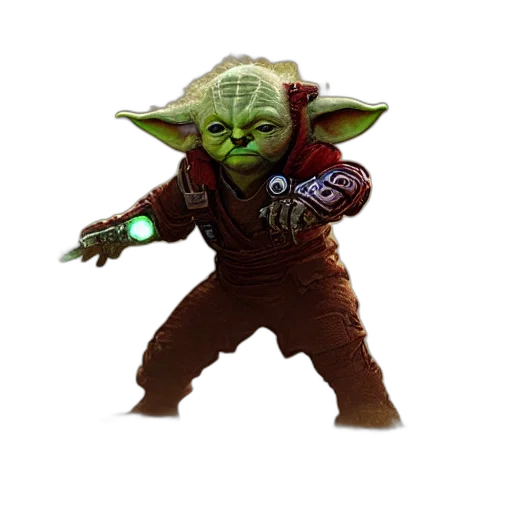 creature, staff, mask, weapon transparent PNG cut-out
