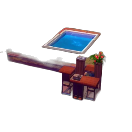 furniture, weapon, staff, jewelry, 3d render, pixel art, concept art, vaporwave transparent PNG cut-out