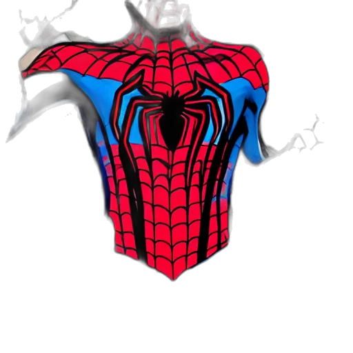mask, concept art, comic book art, 3d render, pixel art, spider, man, hot transparent PNG cut-out