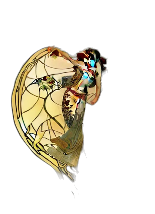 jewelry, umbrella, mask, crown, 3d render, concept art, photorealistic, fantasy art transparent PNG cut-out