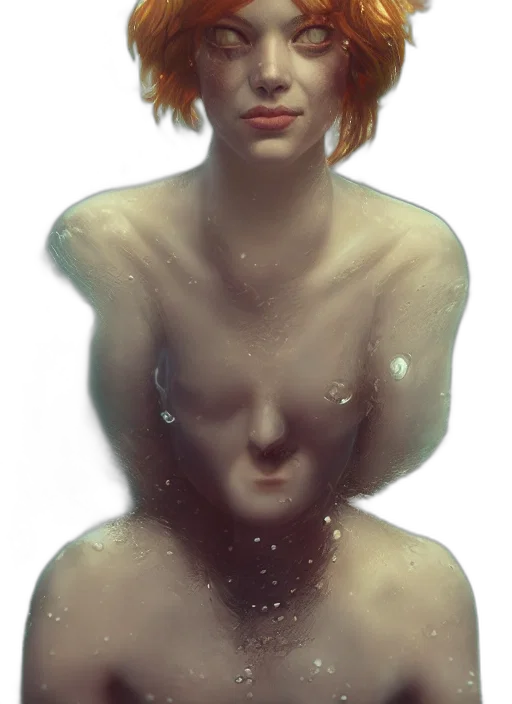 face, robot, creature, dress transparent PNG cut-out