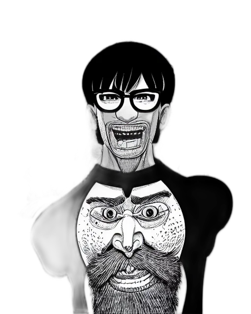 face, mask, creature, animal transparent PNG cut-out