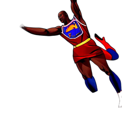 comic book art, concept art, pixel art, 3d render transparent PNG cut-out