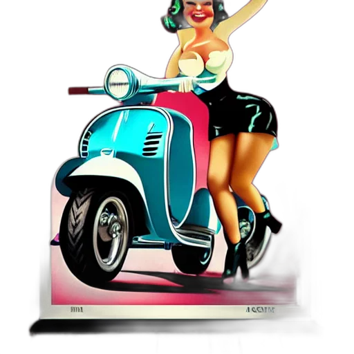 car, comic book art, concept art, cartoon transparent PNG cut-out
