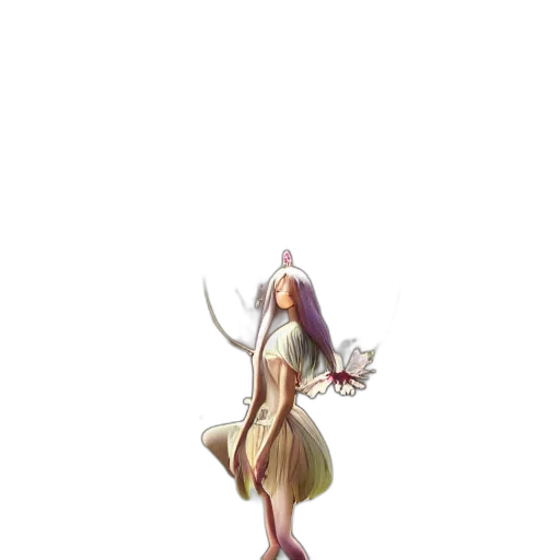 dress, staff, creature, sword transparent PNG cut-out