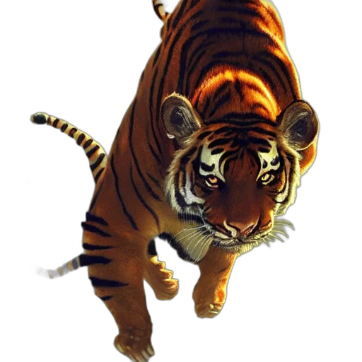 animal, creature, staff, photorealistic transparent PNG cut-out