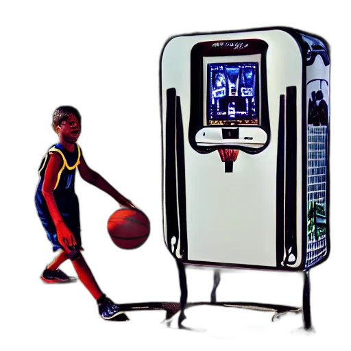 robot, concept art, basketball, machine transparent PNG cut-out