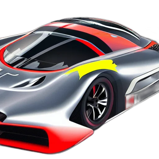 car, 3d render, concept art, photorealistic, race, inspired, bird, prey transparent PNG cut-out