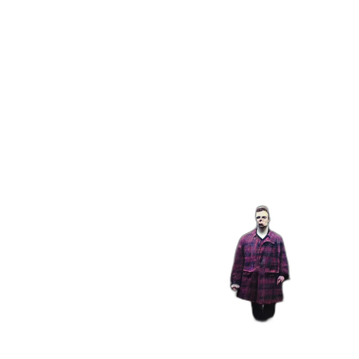 jacket, robot, creature, face transparent PNG cut-out