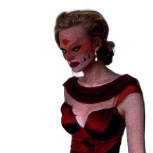 mask, dress, face, photorealistic transparent PNG cut-out