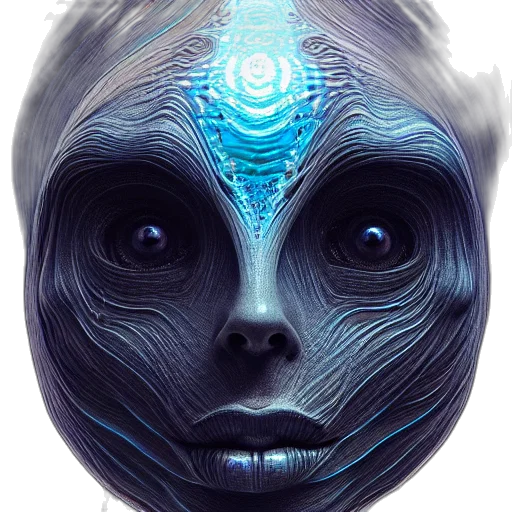 mask, face, creature, robot transparent PNG cut-out