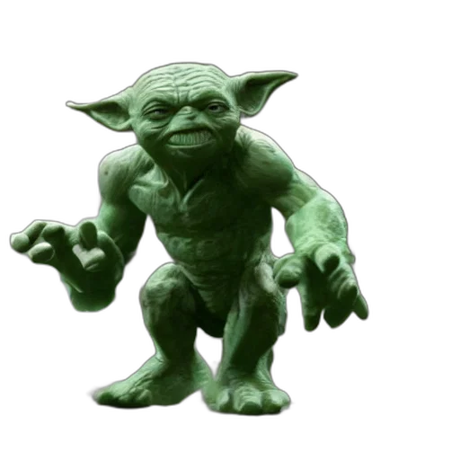 creature, staff, weapon, mask transparent PNG cut-out