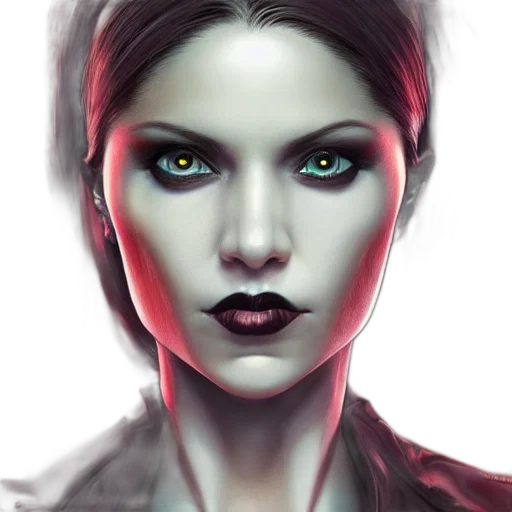 face, robot, comic book art, fantasy art transparent PNG cut-out
