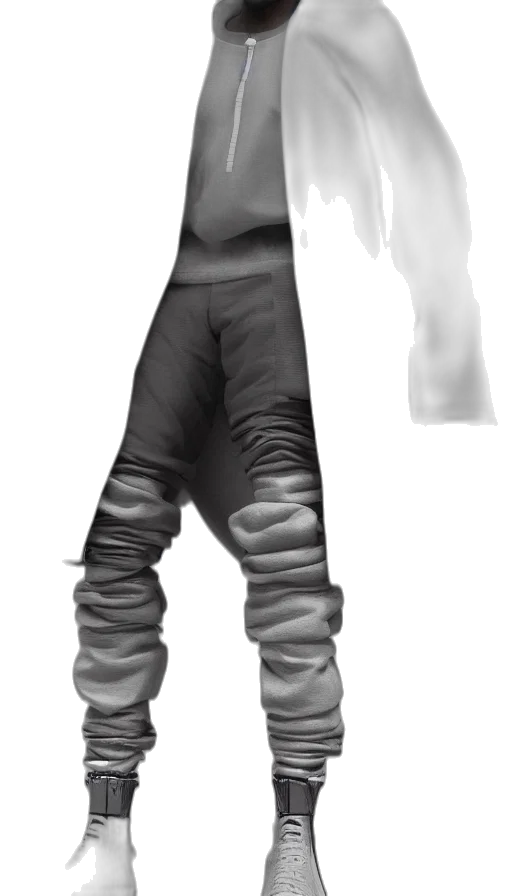 mask, staff, jacket, creature transparent PNG cut-out