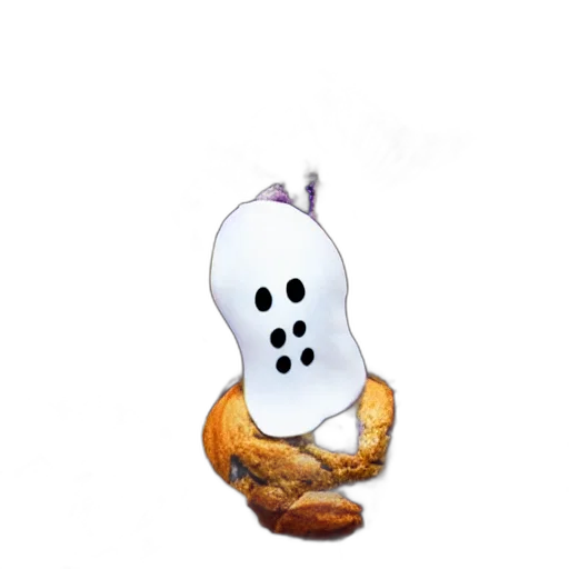food, mask, animal, face, concept art, pixel art, fire, photo transparent PNG cut-out