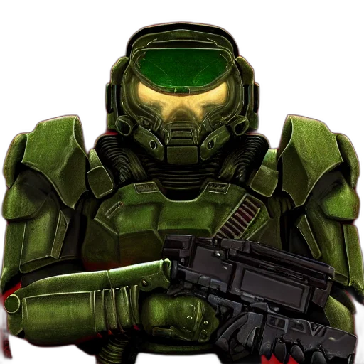 robot, weapon, mask, concept art transparent PNG cut-out