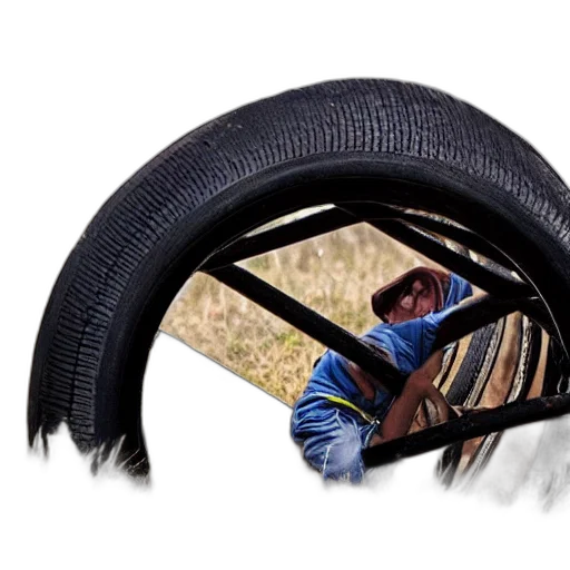 hair, hat, umbrella, car transparent PNG cut-out