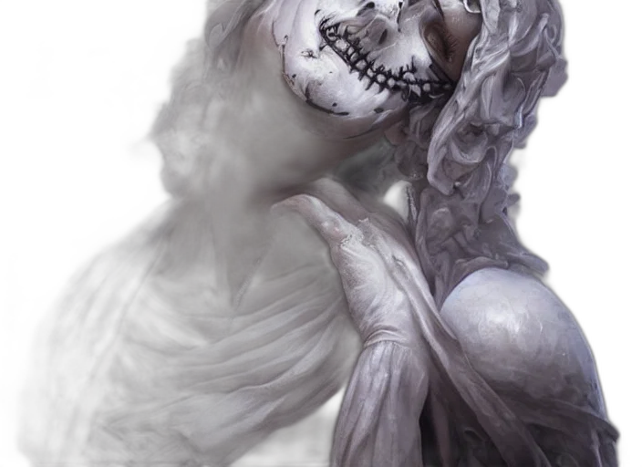 mask, face, creature, jewelry transparent PNG cut-out