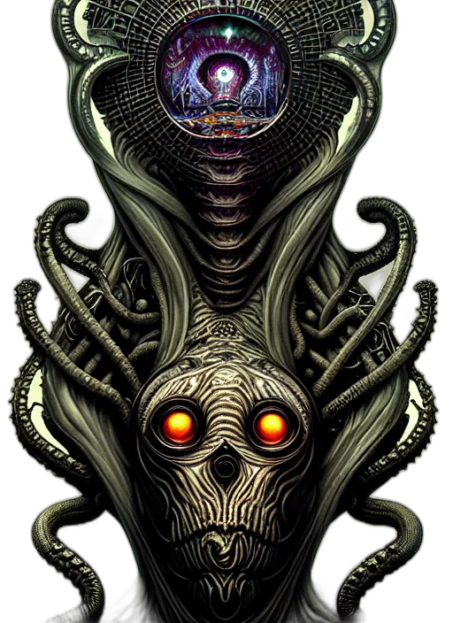 creature, mask, face, staff transparent PNG cut-out