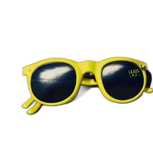 3d render, photorealistic, lemon, wearing transparent PNG cut-out