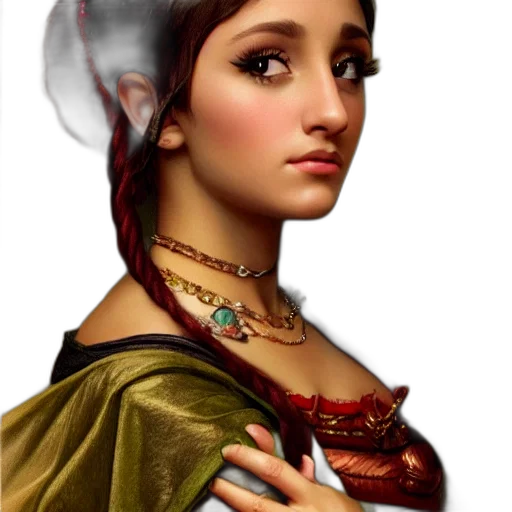jewelry, face, crown, dress transparent PNG cut-out