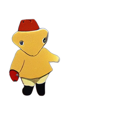 hat, jacket, animal, staff transparent PNG cut-out