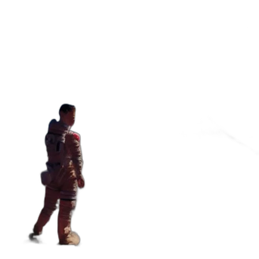 staff, weapon, jacket, robot transparent PNG cut-out