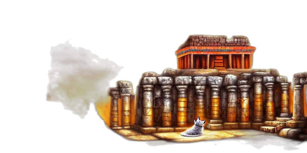 building, concept art, pixel art, fantasy art, watercolor, fog, rain, fire transparent PNG cut-out
