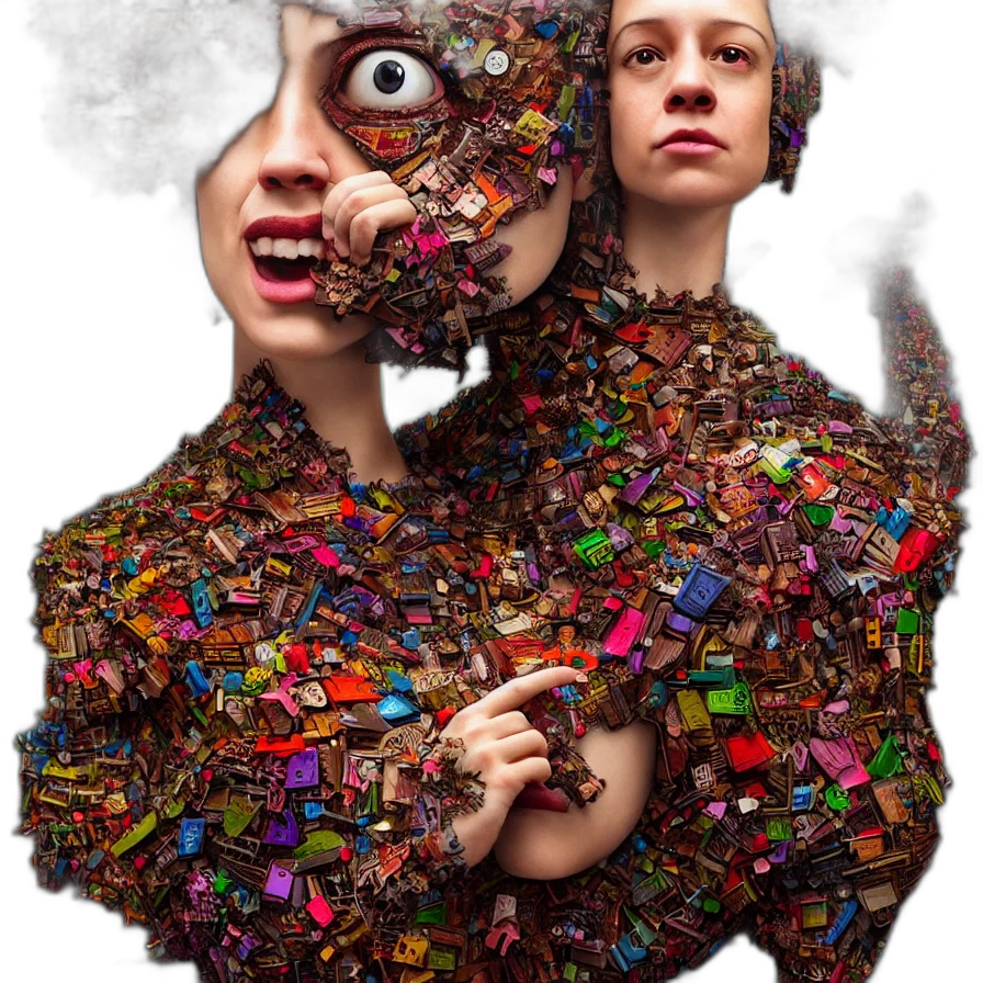 jacket, face, mask, dress transparent PNG cut-out
