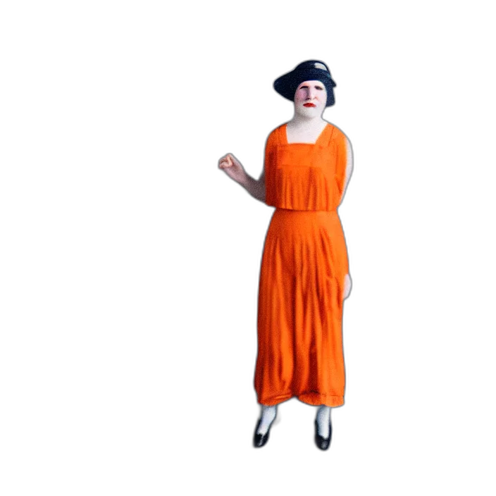 dress, hat, staff, 3d render, monochrome, kodak, portra, wetplate transparent PNG cut-out