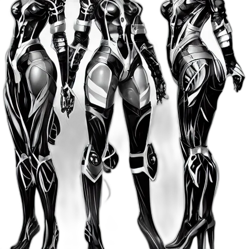 robot, concept art, comic book art, cyberpunk transparent PNG cut-out