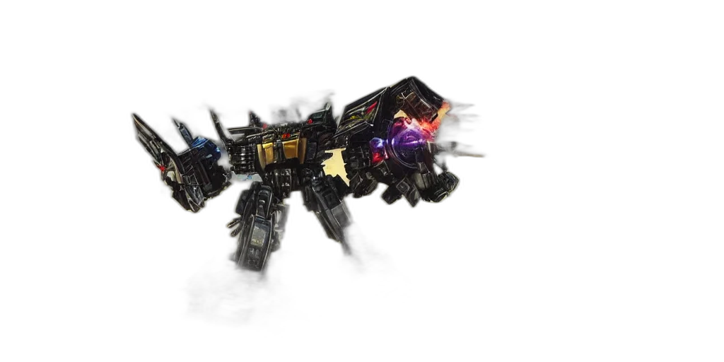 robot, weapon, dragon, concept art, 3d render, outer space, beautifull, intricate transparent PNG cut-out