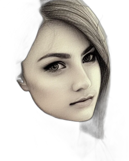 face, mask, hair, robot transparent PNG cut-out