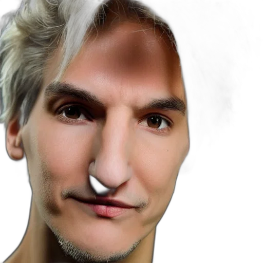 face, mask, hair, creature transparent PNG cut-out