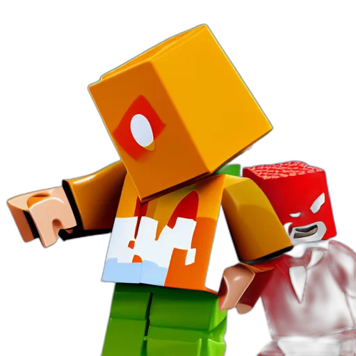robot, weapon, staff, face transparent PNG cut-out