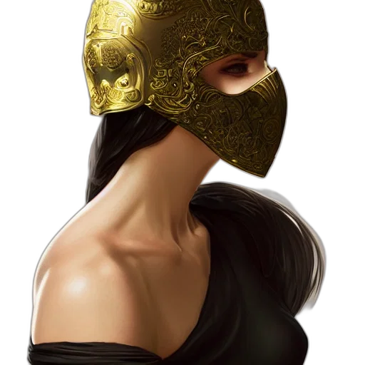 mask, face, jewelry, crown transparent PNG cut-out