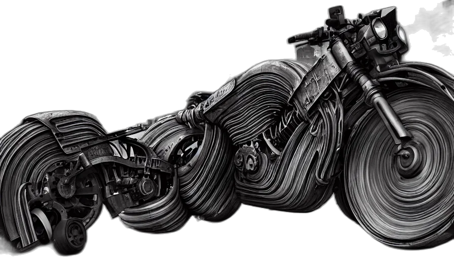 weapon, car, shoes, hair, photorealistic, concept art, 3d render, comic book art transparent PNG cut-out