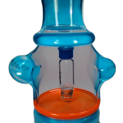 bottle, robot, weapon, 3d render transparent PNG cut-out