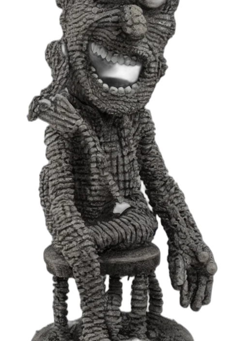 creature, mask, robot, staff transparent PNG cut-out