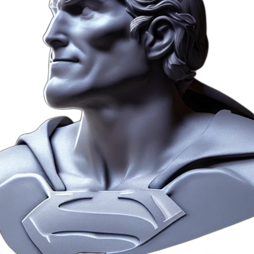 face, 3d render, comic book art, photorealistic transparent PNG cut-out