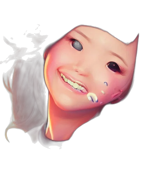 mask, face, creature, dragon transparent PNG cut-out