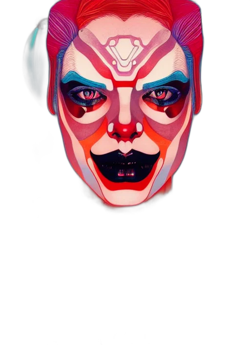 mask, face, crown, concept art transparent PNG cut-out