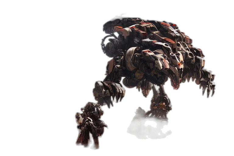 creature, animal, dragon, robot transparent PNG cut-out