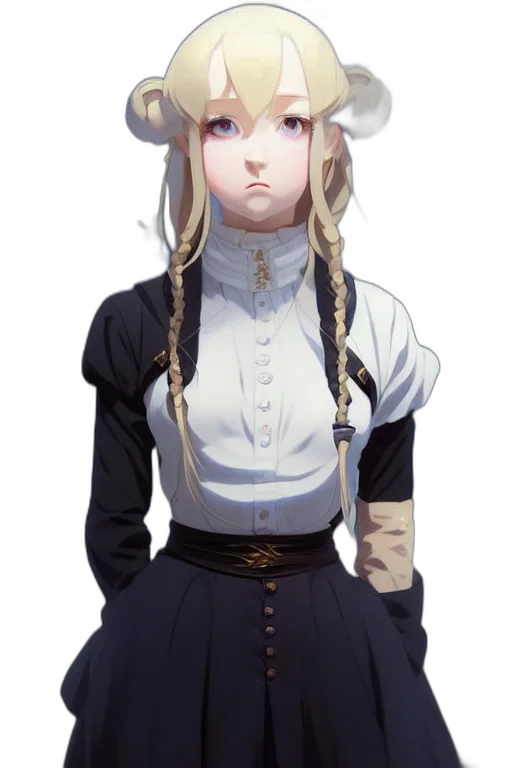 hat, staff, dress, face transparent PNG cut-out