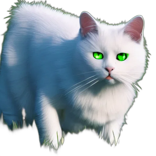animal, creature, staff, photorealistic transparent PNG cut-out