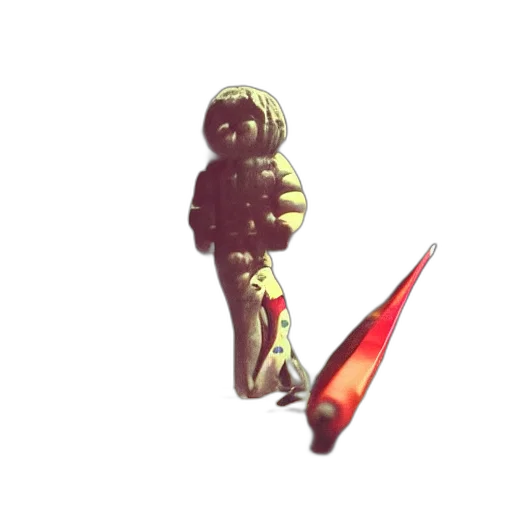 weapon, staff, robot, sword, 3d render, concept art, pixel art, fantasy art transparent PNG cut-out