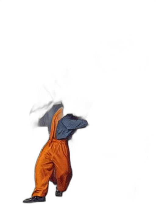 mask, jacket, animal, staff, concept art, 3d render, watercolor, anime transparent PNG cut-out