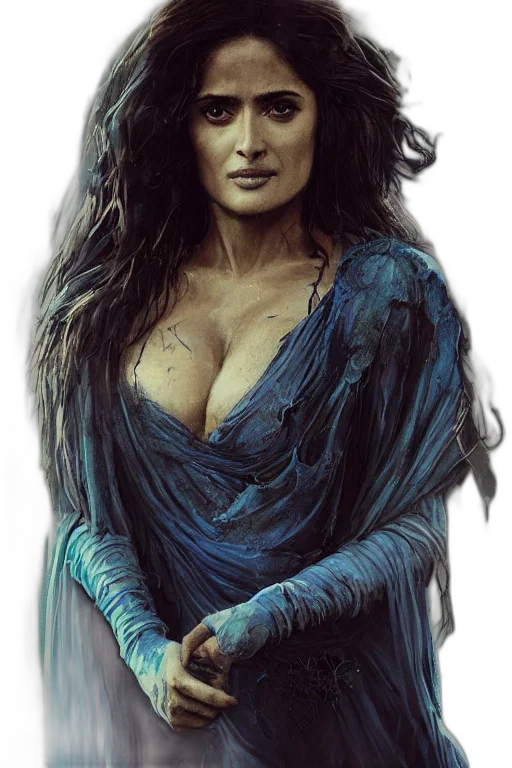 dress, fantasy art, comic book art, photorealistic transparent PNG cut-out