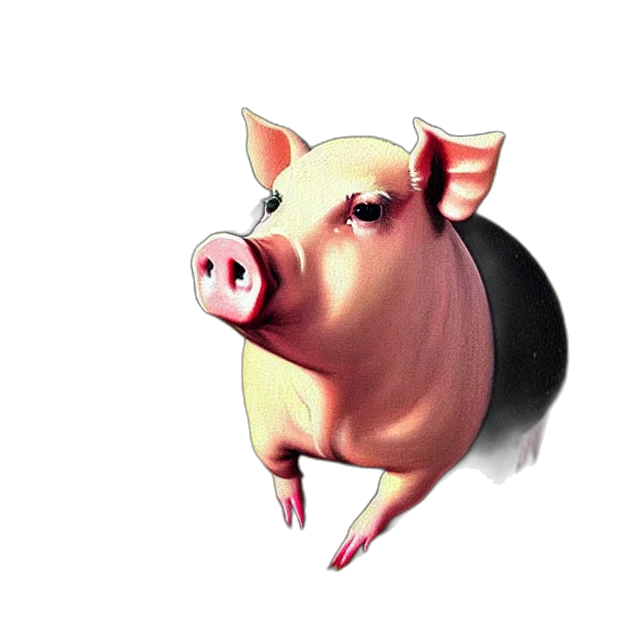 animal, food, face, photorealistic transparent PNG cut-out