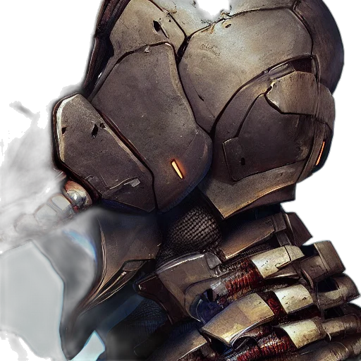 robot, weapon, mask, face transparent PNG cut-out